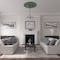 Ekena Millwork Galveston Ceiling Medallion (Fits Canopies up to 5 7/8"), 51"OD x 3 5/8"ID x 3 3/8"P, Athenian Green CM51GLAGF - alternate 2